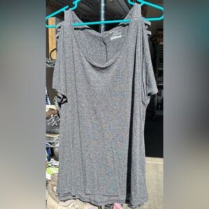 Tek Gear Lattice Shoulder Tee, size 1X